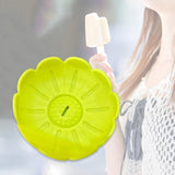 Maxbell Popsicle Holder Decor Decorative Silicone Drip Catcher for Boys Party Summer Yellow