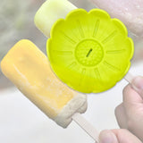 Maxbell Popsicle Holder Decor Decorative Silicone Drip Catcher for Boys Party Summer Yellow