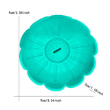Maxbell Popsicle Holder Decor Decorative Silicone Drip Catcher for Boys Party Summer Green