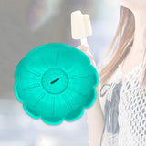 Maxbell Popsicle Holder Decor Decorative Silicone Drip Catcher for Boys Party Summer Green