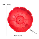 Maxbell Popsicle Holder Decor Decorative Silicone Drip Catcher for Boys Party Summer Red