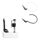 Maxbell Toilet Refill Tube and Clamp Water Saving High Performance Toilet Repair Kit White