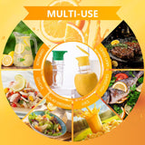 Maxbell 2Pcs Lemon Squeezer Juice Extractors with Filter Fruits Manual Lime Juicers