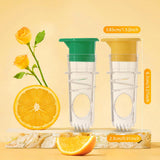Maxbell 2Pcs Lemon Squeezer Juice Extractors with Filter Fruits Manual Lime Juicers