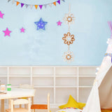 Maxbell Wall Hanging Bohemian Woven Wall Art for Farmhouse Girls Bedroom Baby Shower Beige