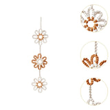 Maxbell Wall Hanging Bohemian Woven Wall Art for Farmhouse Girls Bedroom Baby Shower Beige