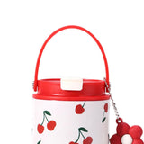 Maxbell Insulated Water Bottle Leakproof Cartoon 23oz for Beverage Smoothie Iced Tea Red