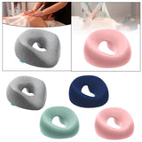 Maxbell Face Down Pillow with Washable Cover Massage Pillow for Home Relaxation Rest Gray