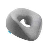 Maxbell Face Down Pillow with Washable Cover Massage Pillow for Home Relaxation Rest Gray