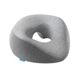 Maxbell Face Down Pillow with Washable Cover Massage Pillow for Home Relaxation Rest Gray