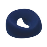 Maxbell Face Down Pillow with Washable Cover Massage Pillow for Home Relaxation Rest Navy Blue