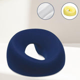 Maxbell Face Down Pillow with Washable Cover Massage Pillow for Home Relaxation Rest Navy Blue