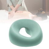 Maxbell Face Down Pillow with Washable Cover Massage Pillow for Home Relaxation Rest Green