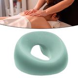 Maxbell Face Down Pillow with Washable Cover Massage Pillow for Home Relaxation Rest Green
