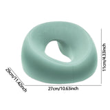 Maxbell Face Down Pillow with Washable Cover Massage Pillow for Home Relaxation Rest Green