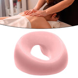 Maxbell Face Down Pillow with Washable Cover Massage Pillow for Home Relaxation Rest Pink