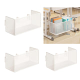 Maxbell Under Desk Storage Basket Simple Organizer Bin for Dining Room Handbag Books Large