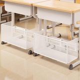 Maxbell Under Desk Storage Basket Simple Organizer Bin for Dining Room Handbag Books Large