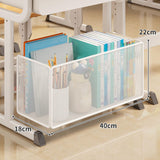 Maxbell Under Desk Storage Basket Simple Organizer Bin for Dining Room Handbag Books Large