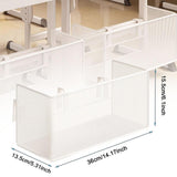 Maxbell Under Desk Storage Basket Simple Organizer Bin for Dining Room Handbag Books Medium
