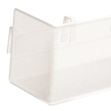 Maxbell Under Desk Storage Basket Simple Organizer Bin for Dining Room Handbag Books Medium