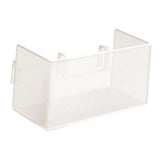 Maxbell Under Desk Storage Basket Simple Organizer Bin for Dining Room Handbag Books Small