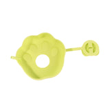 Maxbell Children's Silicone Popsicle Holder Ice Cream Holder for Home Party Birthday Yellow