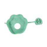 Maxbell Children's Silicone Popsicle Holder Ice Cream Holder for Home Party Birthday Green