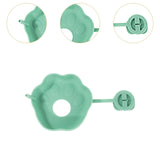 Maxbell Children's Silicone Popsicle Holder Ice Cream Holder for Home Party Birthday Green
