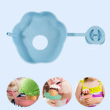 Maxbell Children's Silicone Popsicle Holder Ice Cream Holder for Home Party Birthday Blue