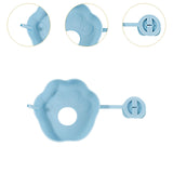 Maxbell Children's Silicone Popsicle Holder Ice Cream Holder for Home Party Birthday Blue