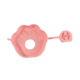 Maxbell Children's Silicone Popsicle Holder Ice Cream Holder for Home Party Birthday Pink