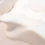 Maxbell Prone Pillow Headrest Memory Foam Wedge for Reading Back Neck Abdomen Adults Dark Gray