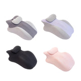 Maxbell Prone Pillow Headrest Memory Foam Wedge for Reading Back Neck Abdomen Adults Dark Gray