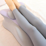 Maxbell Prone Pillow Headrest Memory Foam Wedge for Reading Back Neck Abdomen Adults Light Gray