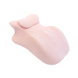 Maxbell Prone Pillow Headrest Memory Foam Wedge for Reading Back Neck Abdomen Adults Pink