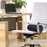 Maxbell Waist Roll Pillow Waist Support Pillow for Home Office Chair Reading Chair Black