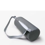 Maxbell Waist Roll Pillow Waist Support Pillow for Home Office Chair Reading Chair Dark Gray