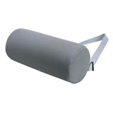 Maxbell Waist Roll Pillow Waist Support Pillow for Home Office Chair Reading Chair Dark Gray