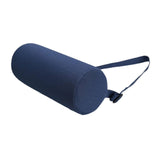 Maxbell Waist Roll Pillow Waist Support Pillow for Home Office Chair Reading Chair Dark Blue