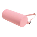 Maxbell Waist Roll Pillow Waist Support Pillow for Home Office Chair Reading Chair Light Pink