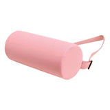 Maxbell Waist Roll Pillow Waist Support Pillow for Home Office Chair Reading Chair Light Pink