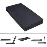 Maxbell Under Desk Treadmill Cover Folding for Indoor Outdoor Fitness Equipment Home Black