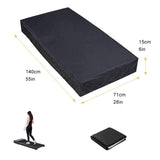 Maxbell Under Desk Treadmill Cover Folding for Indoor Outdoor Fitness Equipment Home Black