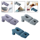 Maxbell Face Down Pillow Soft Multifunctional Neck Support for Abdomen Sleeping Home Purple