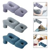 Maxbell Face Down Pillow Soft Multifunctional Neck Support for Abdomen Sleeping Home Purple