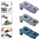 Maxbell Face Down Pillow Soft Multifunctional Neck Support for Abdomen Sleeping Home Purple