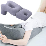 Maxbell Face Down Pillow Soft Multifunctional Neck Support for Abdomen Sleeping Home Purple