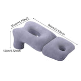 Maxbell Face Down Pillow Soft Multifunctional Neck Support for Abdomen Sleeping Home Purple