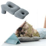 Maxbell Face Down Pillow Soft Multifunctional Neck Support for Abdomen Sleeping Home Gray